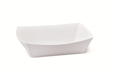 TRAY #2 SMALL WHITE 110X76X40MM