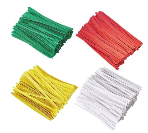 100MM - 4' TWIST TIES PLASTIC 06-PTT4