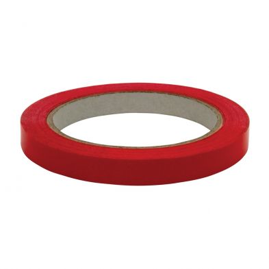 RED BAG TAPE 12MM X 66M (24/PKT)