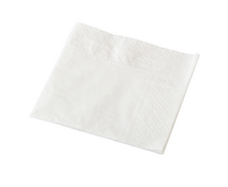 2PLY COCKTAIL WHITE NAP (SLV)