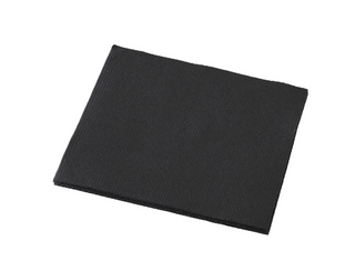 2 PLY 1/4 FOLD BLACK DINNER NAPKIN
