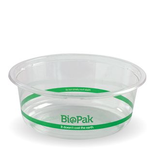 BIO 600 ML BOWL-143MM CLEAR  P-600W (SLV)