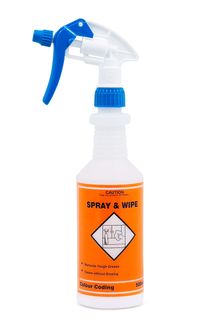 SPRAY AND WIPE ANTIBAC LABEL