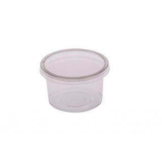 CLEAR ROUND CONTAINER 100ML ANCHOR