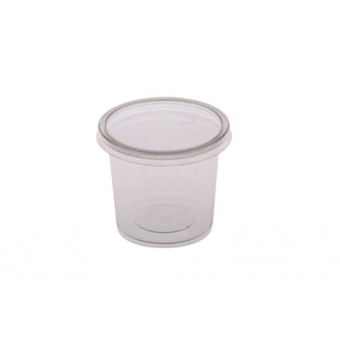 CLEAR ROUND CONTAINER 150ML
