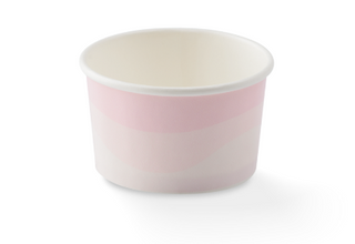 3OZ ROUND ICE CREAM BOWL GLACIER PAPER