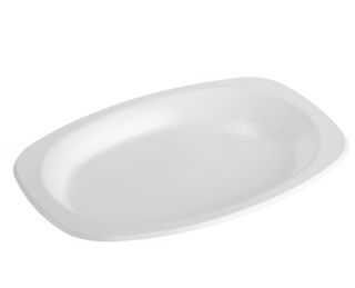 210x300 MM GENFAC WHITE OVAL PLATE