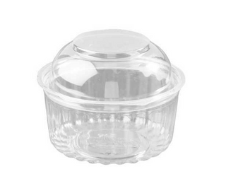 12OZ SHO BOWLS - DOME LID (SLV)