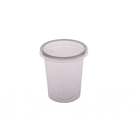 CLEAR ROUND CONTAINER 100ML