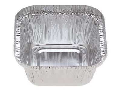 461 SQUARE FOIL CONTAINER 340ML (7211)