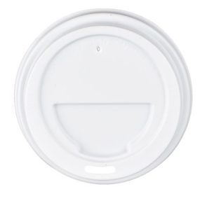 LID 8oz WHITE TRAVEL 8TLWPP CTN