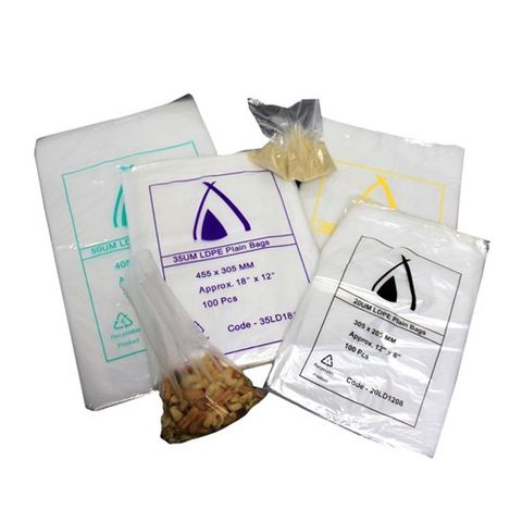 15 X 9 VENTED LDPE BAG 32UM 380X230