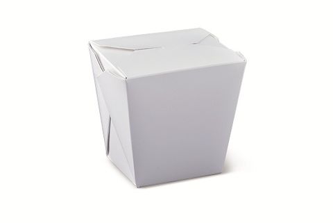 #26OZ FOOD PAIL WHITE NO HANDLE (SLV)