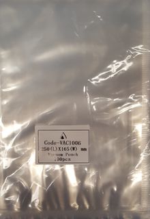 250X165MM 70UM VACUUM SEAL BAGS TP