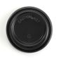 LID 12OZ BLACK BIO PS (90) BCL12-20B (SLV)