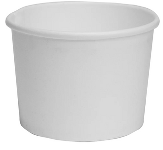 SOUP BOWL 12OZ  WHITE CTN