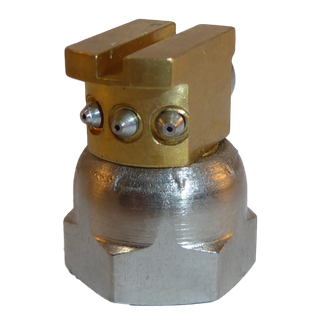 H200 nozzle; 90°; 3 exits; Ø0.40mm; 19°