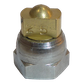 H200 nozzle; spherical; 2 exits; 15°; Ø 0.25mm