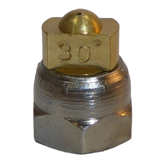 H200 nozzle; spherical; 2 exits; 30°; Ø 0.60mm