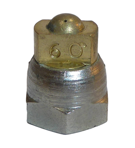 H200 nozzle; spherical; 2 exits; 60°; Ø 0.40mm