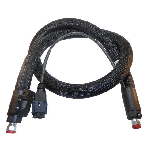 Heated hose; Ni120; Ø8mm; 0.6m; #6 core