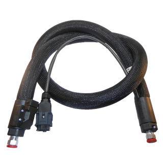 Heated hose; Ni120; Ø8mm; 1.2m; #6 core