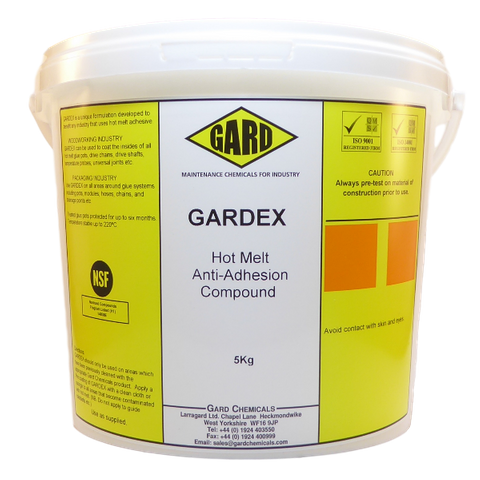 Gardex hot melt release agent; 5kg