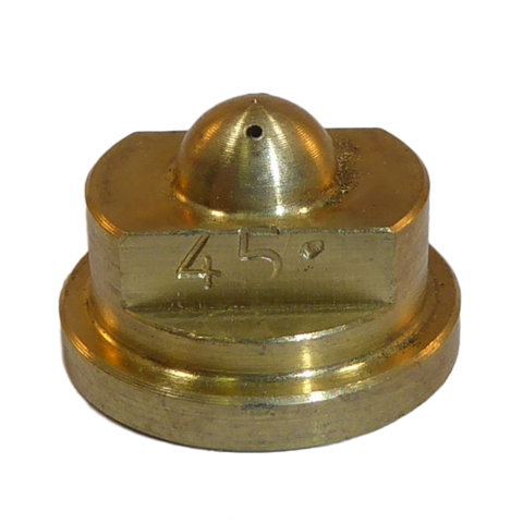 H20 button nozzle; 2 exits; 45°; Ø 0.50mm