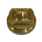 H20 button nozzle; 2 exits; 45°; Ø 0.50mm