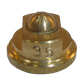 H20 button nozzle; 3 exits; 45°; Ø 0.35mm