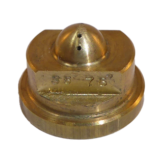 H20 button nozzle; 4 exits; 35/76°; Ø 0.50mm