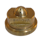 H20 button nozzle; 4 exits; 35/76°; Ø 0.50mm