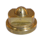 H20 button nozzle; 4 exits; 35/76°; Ø 0.50mm