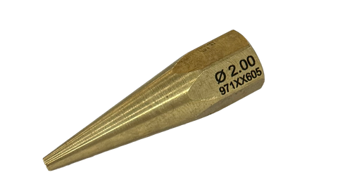A4 handgun nozzle; 50mm length; &Oslash; 2.0mm Oriface