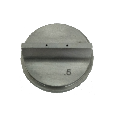Nozzle; 540EC series; non-contact; 2-vein; 0.5mm; 0.250 spacing