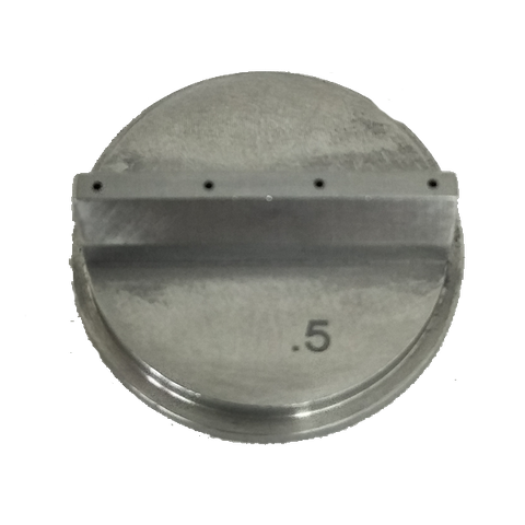 Nozzle; 540EC series; non-contact; 4-vein; 0.5mm; 0.250 spacing