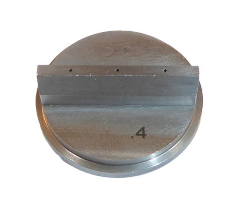 Nozzle; 540EC series; non-contact; 3-vein; 0.4mm; 0.250 spacing