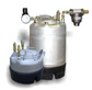 Glue pressure tank; 3 gallon; 0-125 psi