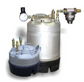 Glue pressure tank; 5 gallon; 0-125 psi