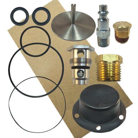 Rebuild kit for 3:1 regulator assembly (new version); viton