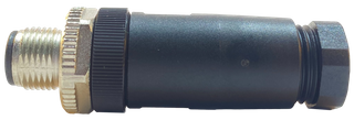 M12 field wirable - 12 pin - Male Plug