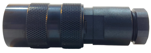 Connector; field-wireable; M16; female socket; 12-pin; PG9