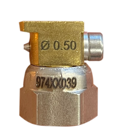 H200 nozzle; 90°; 1 Exit; Ø0.50mm; Special Nut