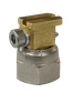 H200 nozzle; 90°; 3 exit; Ø 0.50mm, 45° Spread (Updated Screw)