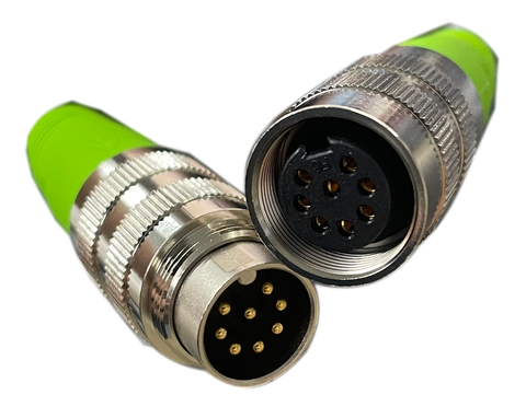 Encoder cable; DIN; 8-pin; Male/Female; 16 metres