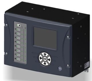 MCP-8 control assembly, 8 channels gluing, stand alone, M12 connectors with EPC flow control