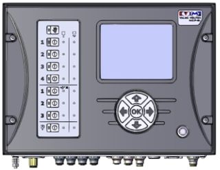 MCP-8I control assembly with Inspection, 4 channels gluing, 3 channels inspection, stand alone, M12 connectors with EPC flow control