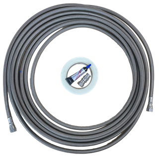 Hose Kit; #6 Braided S.S.  10 Meter