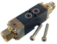 Swirl module with standard adjustment