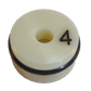 Seat insert assembly; 4mm; 900 & 540 Series Valves
